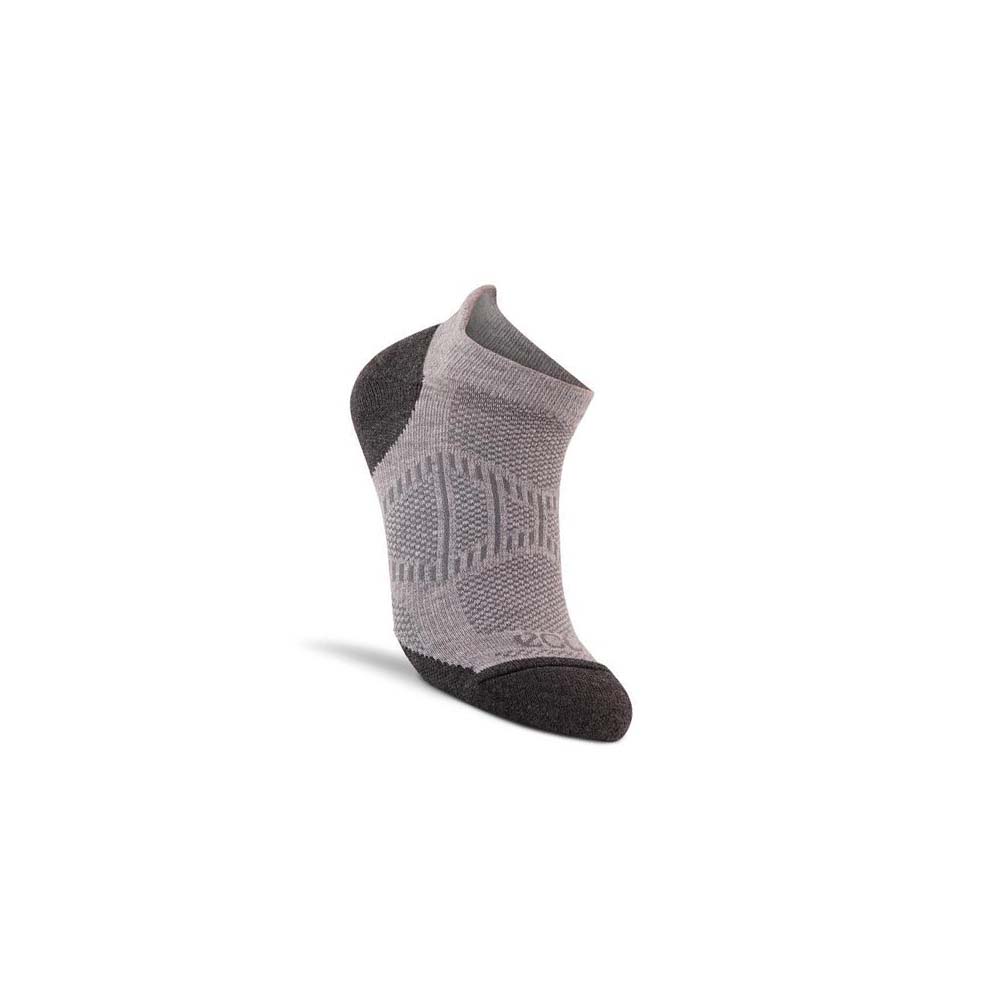 Men\'s Ecco Casual Low-Cut Socks Grey | USA 819MQZ